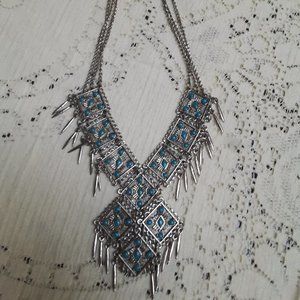 Vintage bib necklace